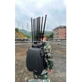 Man Pack Jammer 10 Bands 4G 5G GPS WiFi VHF UHF Max 300W up to 150m